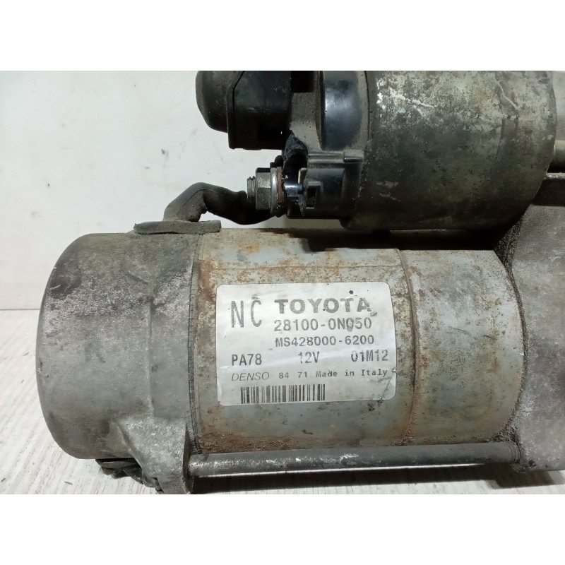 Recambio de motor arranque para toyota auris (_e15_) 1.4 d-4d (nde150_) referencia OEM IAM 281000N050  MS4280006200