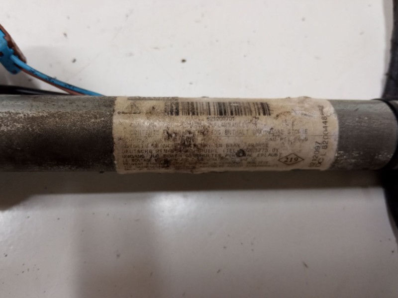 Recambio de anclaje cinturon delantero izquierdo para renault kangoo express (fw0/1_) 1.5 dci 75 (fw07, fw10, fw04) referencia O