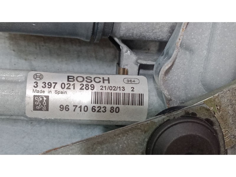 Recambio de motor limpiaparabrisas delantero derecho para peugeot 3008 i monospace (0u_) 1.6 hdi 115 / bluehdi 115 referencia OE