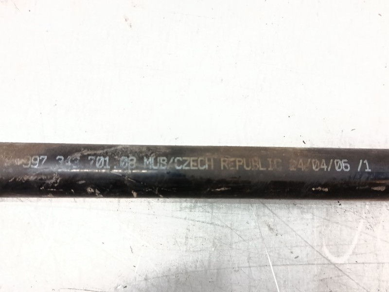 Recambio de barra estabilizadora delantera para porsche cayman (987) s 3.4 referencia OEM IAM 99734370108  