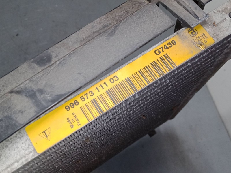 Recambio de radiador a/a /condensador para porsche cayman (987) s 3.4 referencia OEM IAM 99657311103  