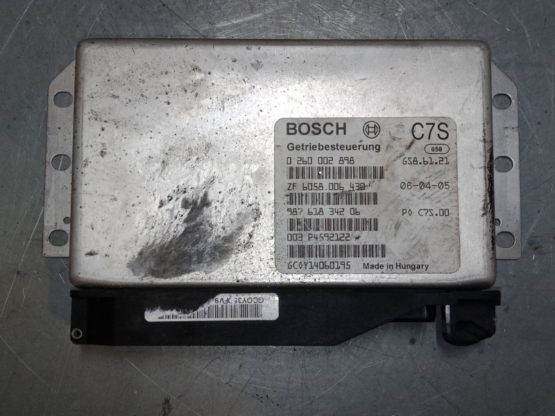 Recambio de modulo electronico para porsche cayman (987) s 3.4 referencia OEM IAM 0260002898 Tiptronic Control Module 9876183420