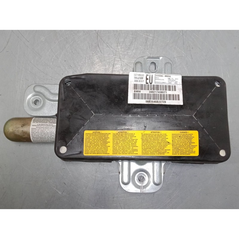 Recambio de airbag de puerta delantero derecho para bmw bmw 320 i referencia OEM IAM 348217438071 98b2646b22728 562718950389 Recambio de airbag de puerta delantero derecho para bmw bmw 320 i referencia OEM IAM 348217438071 98b2646b22728 562718950389