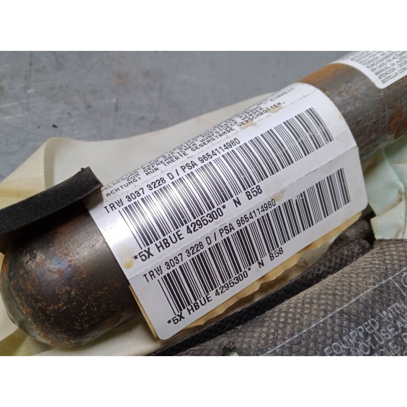 Recambio de airbag lateral delantero derecho para citroën c4 picasso i monospace (ud_) 1.6 hdi referencia OEM IAM 9654114980   Recambio de airbag lateral delantero derecho para citroën c4 picasso i monospace (ud_) 1.6 hdi referencia OEM IAM 9654114980