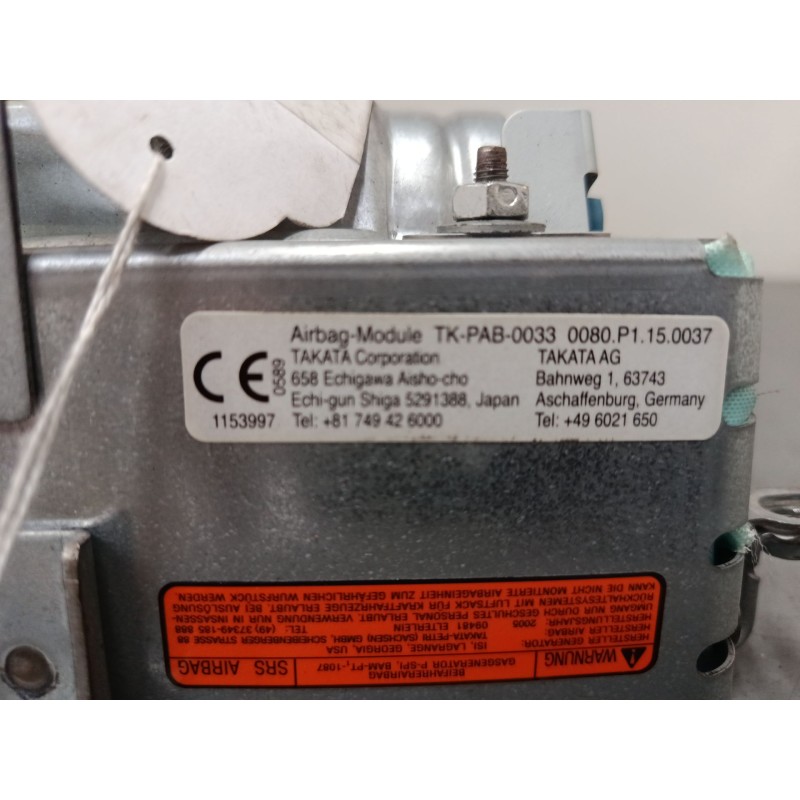 Recambio de airbag salpicadero para toyota corolla (_e12_) 1.4 d (nde120_) referencia OEM IAM    Recambio de airbag salpicadero para toyota corolla (_e12_) 1.4 d (nde120_) referencia OEM IAM