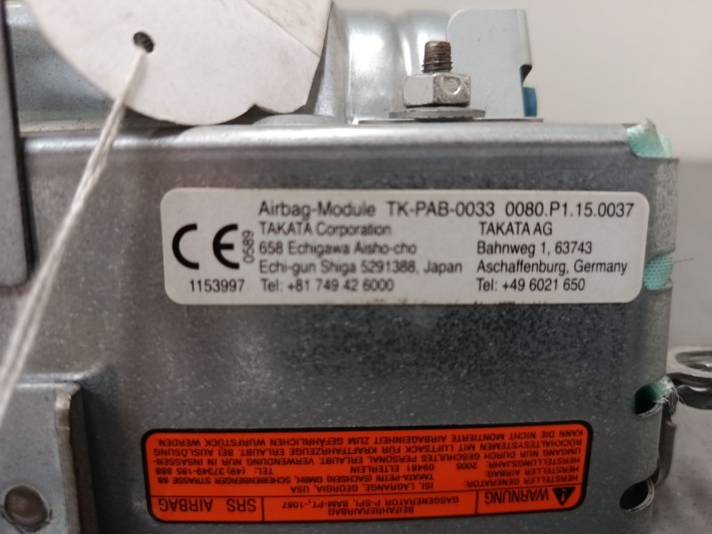 Recambio de airbag salpicadero para toyota corolla (_e12_) 1.4 d (nde120_) referencia OEM IAM    Recambio de airbag salpicadero para toyota corolla (_e12_) 1.4 d (nde120_) referencia OEM IAM