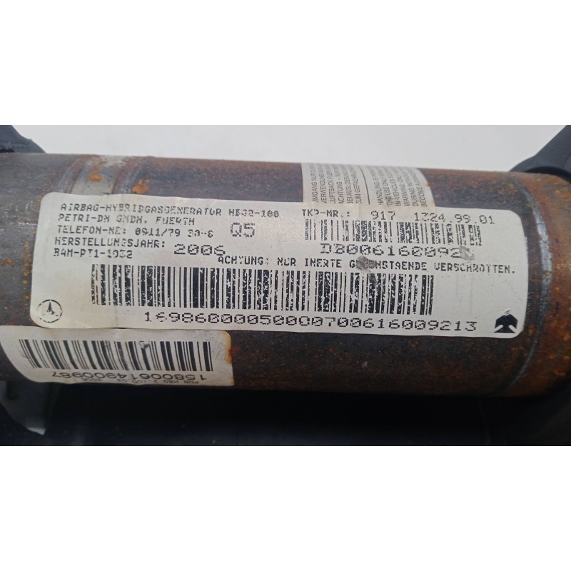 Recambio de airbag salpicadero para mercedes-benz clase b sports tourer (w245) b 150 (245.231) referencia OEM IAM    Recambio de airbag salpicadero para mercedes-benz clase b sports tourer (w245) b 150 (245.231) referencia OEM IAM