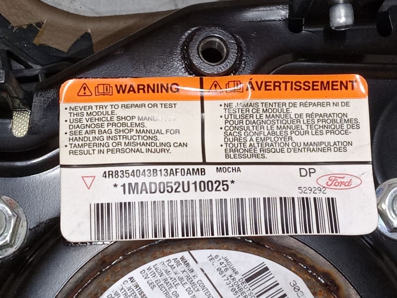 Recambio de airbag volante para jaguar s-type ii (x200) 2.7 d referencia OEM IAM    Recambio de airbag volante para jaguar s-type ii (x200) 2.7 d referencia OEM IAM