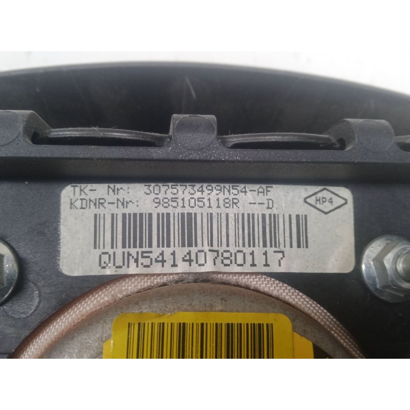 Recambio de airbag volante para dacia dokker monospace (ke_) 1.5 dci (keaj, keah) referencia OEM IAM 985105118R   Recambio de airbag volante para dacia dokker monospace (ke_) 1.5 dci (keaj, keah) referencia OEM IAM 985105118R