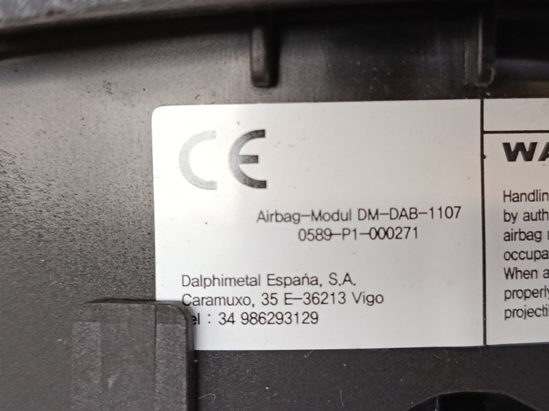Recambio de airbag volante para hyundai i30 (gd) 1.4 crdi referencia OEM IAM    Recambio de airbag volante para hyundai i30 (gd) 1.4 crdi referencia OEM IAM