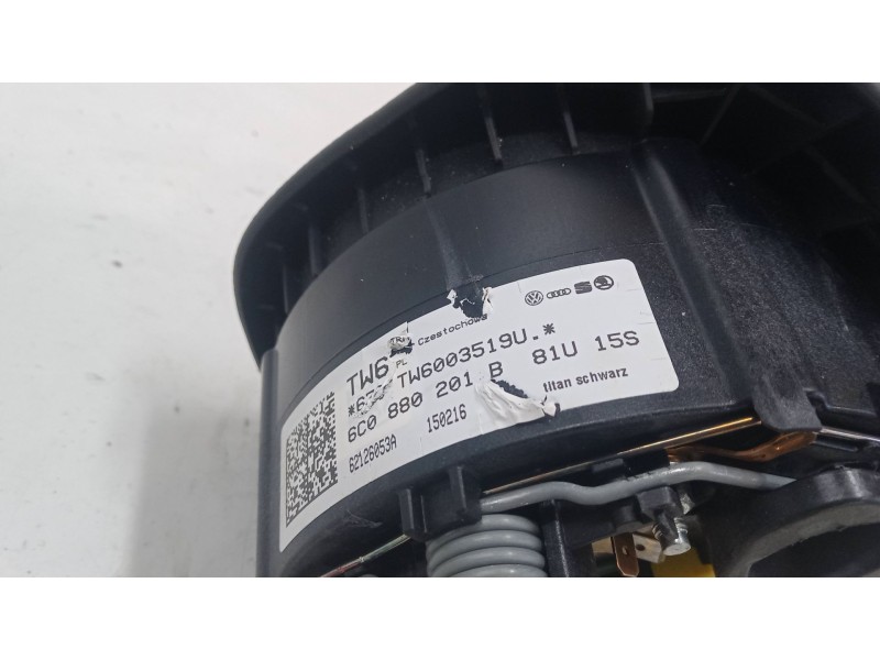Recambio de airbag volante para volkswagen polo v (6r1, 6c1) 1.0 referencia OEM IAM 6C0880201B   Recambio de airbag volante para volkswagen polo v (6r1, 6c1) 1.0 referencia OEM IAM 6C0880201B