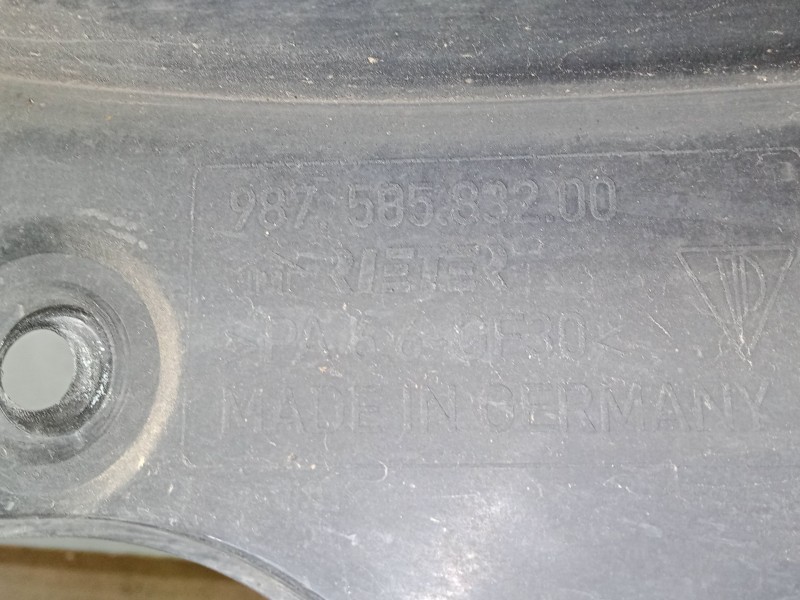 Recambio de guardabarros trasero izquierdo para porsche cayman (987) s 3.4 referencia OEM IAM 98758583200  