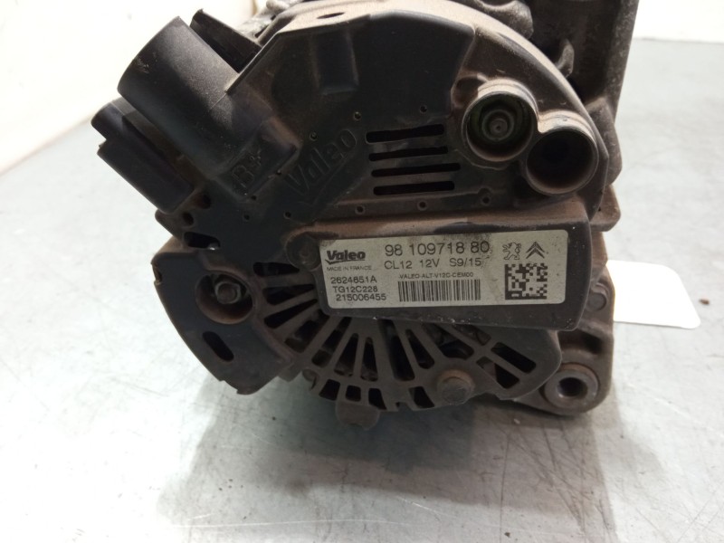 Recambio de alternador para citroën c4 cactus 1.2 vti 82 referencia OEM IAM 9810971880   Recambio de alternador para citroën c4 cactus 1.2 vti 82 referencia OEM IAM 9810971880