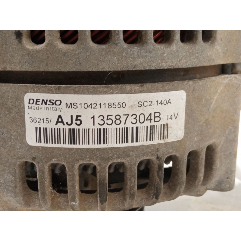 Recambio de alternador para opel zafira tourer c (p12) 1.6 cdti (75) referencia OEM IAM MS1042118550 13587304B 