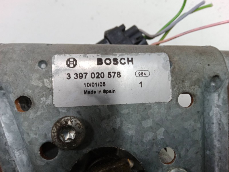 Recambio de motor limpia delantero para peugeot 206 cc (2d) 1.6 referencia OEM IAM 3397020578  