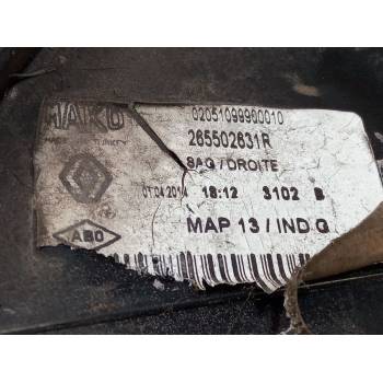 PILOTO TRASERO DERECHO 265502631R 