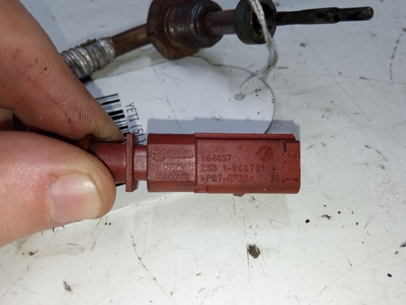 Recambio de sensor temperatura gases escape para skoda yeti (5l) 2.0 tdi referencia OEM IAM 6X0973802A  