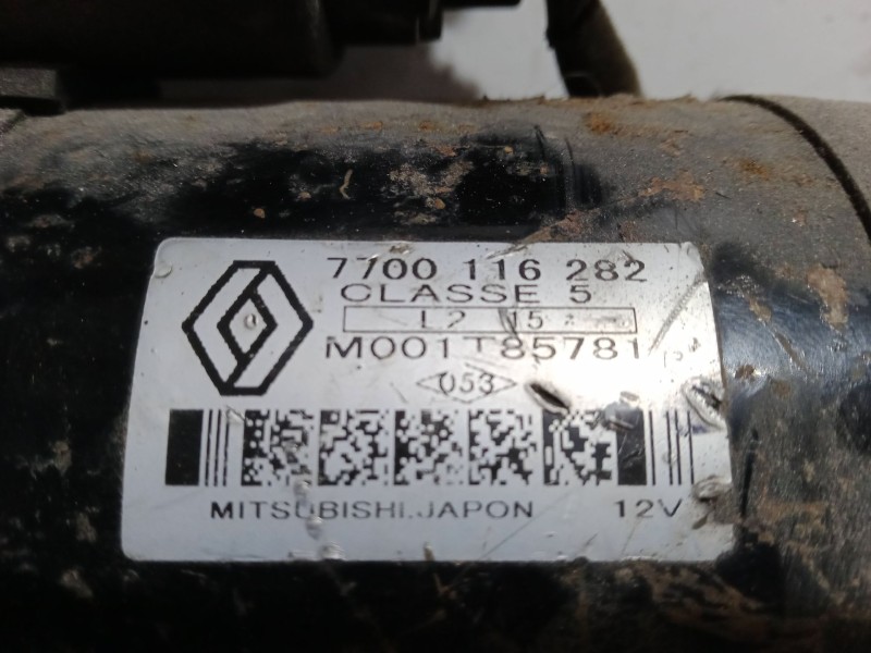 Recambio de motor arranque para renault scénic i monospace (ja0/1_, fa0_) 1.9 dci rx4 referencia OEM IAM 7700116282  