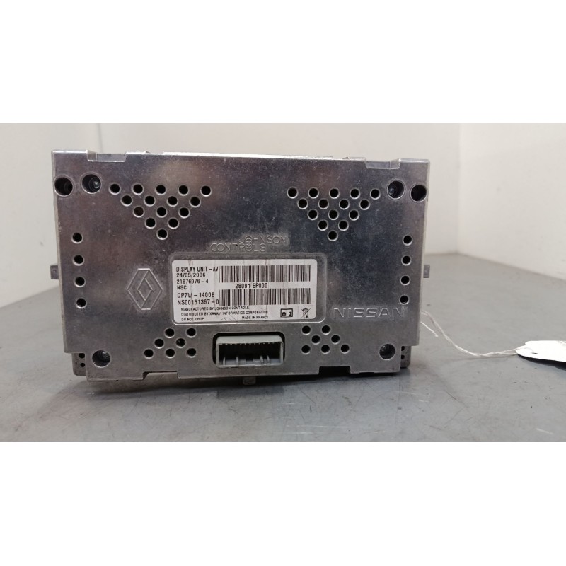 Recambio de pantalla multifuncion para nissan pathfinder iii (r51) 2.5 dci referencia OEM IAM 28091EP000  