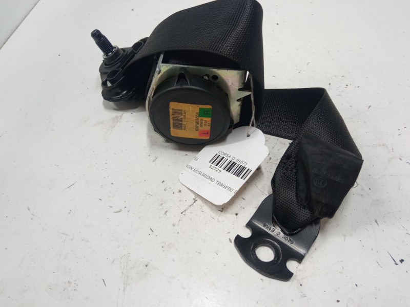 Recambio de cinturon seguridad trasero izquierdo para opel corsa d (s07) 1.3 cdti (l08, l68) referencia OEM IAM   