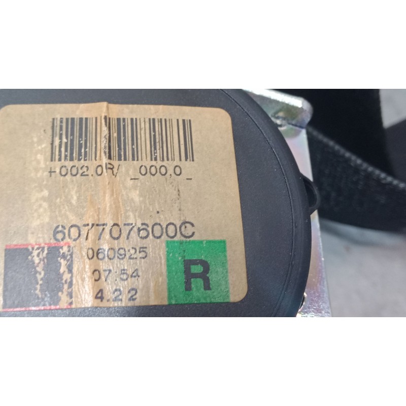 Recambio de cinturon seguridad delantero derecho para opel corsa d (s07) 1.4 (l08, l68) referencia OEM IAM   