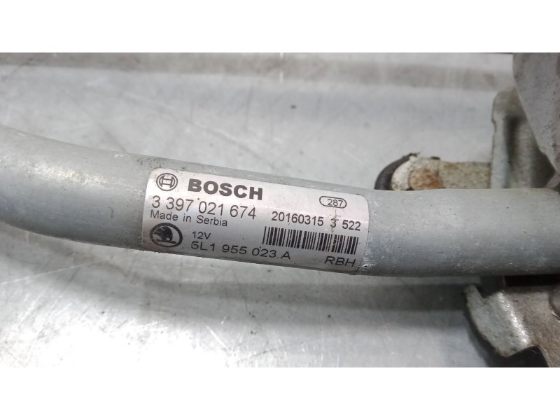 Recambio de motor limpia delantero para skoda yeti (5l) 2.0 tdi referencia OEM IAM 5L1955119B  