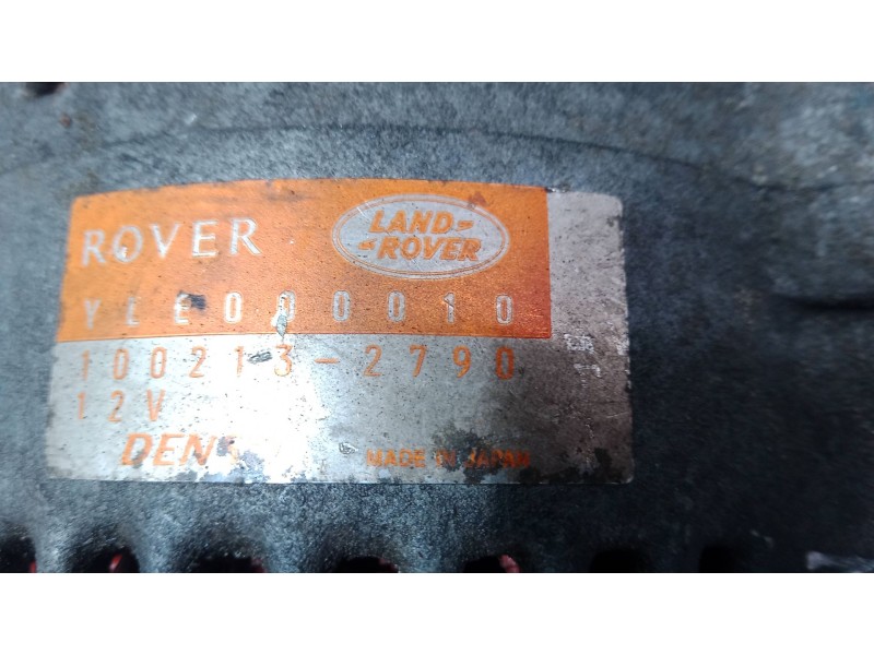 Recambio de alternador para mg zr 2.0 td referencia OEM IAM 1002132790  