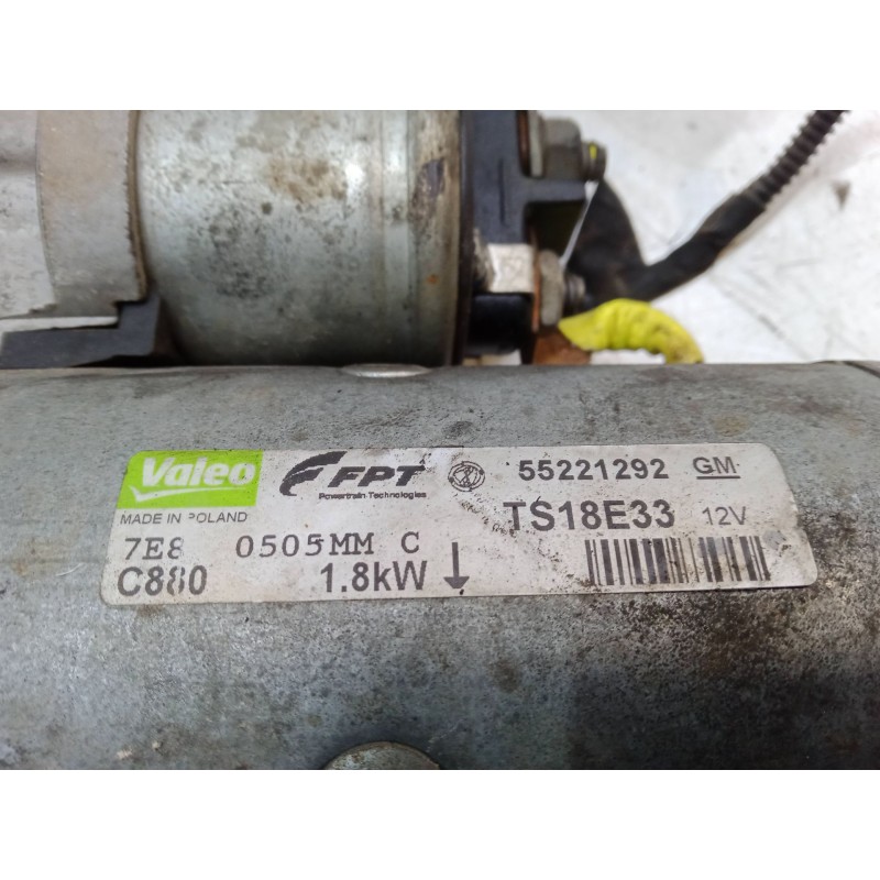 Recambio de motor arranque para opel corsa d (s07) 1.3 cdti (l08, l68) referencia OEM IAM 55221292  TS18E33