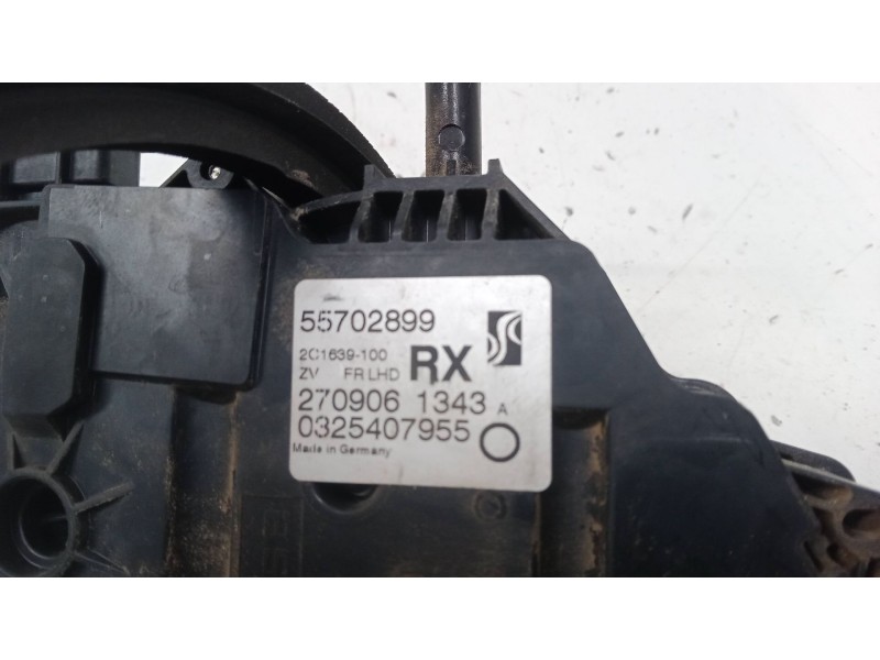 Recambio de cerradura puerta delantera derecha para opel corsa d (s07) 1.4 (l08, l68) referencia OEM IAM    Recambio de cerradura puerta delantera derecha para opel corsa d (s07) 1.4 (l08, l68) referencia OEM IAM