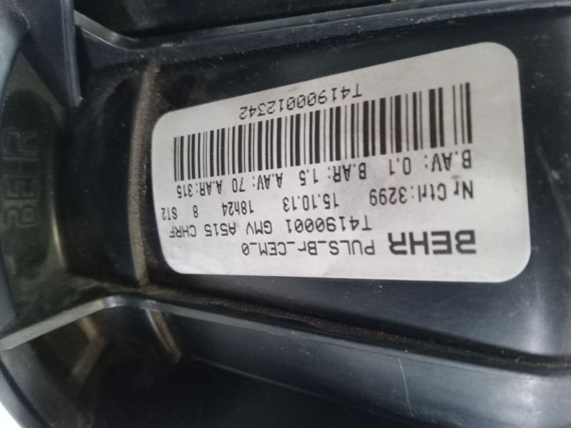 Recambio de motor calefaccion para citroën c3 ii (sc_) 1.0 vti 68 referencia OEM IAM T4190001  GMV A515 CHRF