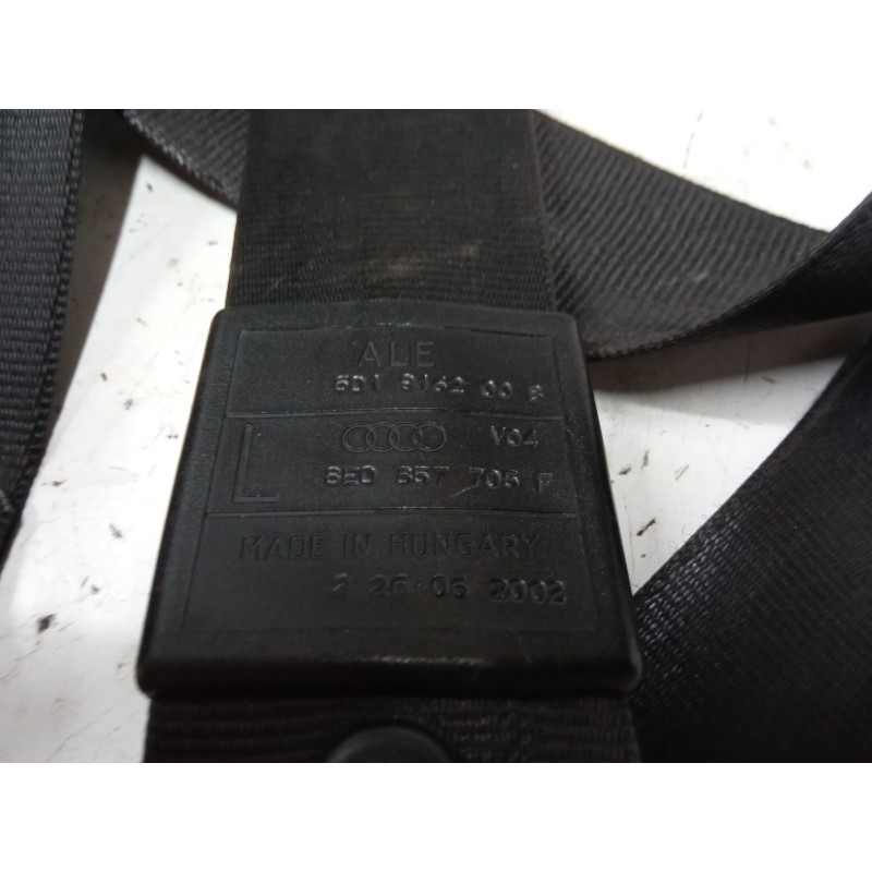 Recambio de cinturon seguridad delantero izquierdo para audi a4 b6 avant (8e5) 1.9 tdi referencia OEM IAM    Recambio de cinturon seguridad delantero izquierdo para audi a4 b6 avant (8e5) 1.9 tdi referencia OEM IAM