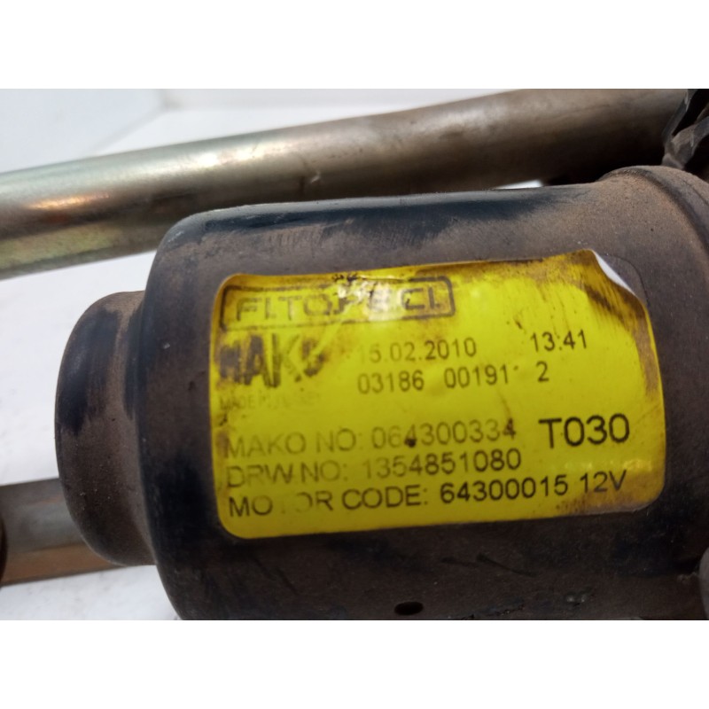 Recambio de motor limpia delantero para peugeot bipper tepee 1.4 hdi referencia OEM IAM    Recambio de motor limpia delantero para peugeot bipper tepee 1.4 hdi referencia OEM IAM