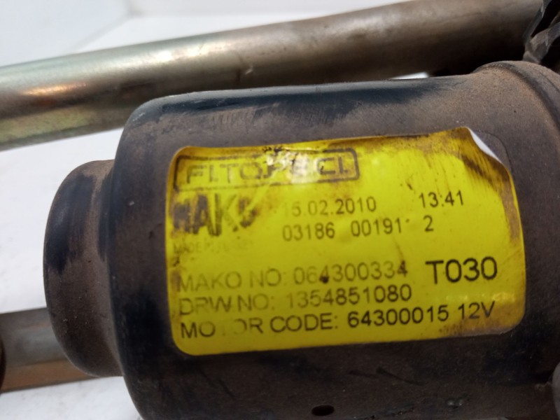 Recambio de motor limpia delantero para peugeot bipper tepee 1.4 hdi referencia OEM IAM    Recambio de motor limpia delantero para peugeot bipper tepee 1.4 hdi referencia OEM IAM