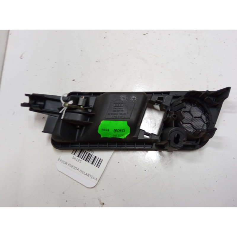 Recambio de maneta interior puerta delantera izquierda para audi a2 (8z0) 1.4 tdi referencia OEM IAM 8Z0837019  