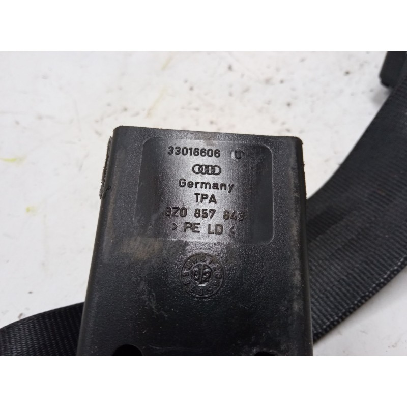 Recambio de cinturon seguridad trasero izquierdo para audi a2 (8z0) 1.4 tdi referencia OEM IAM    Recambio de cinturon seguridad trasero izquierdo para audi a2 (8z0) 1.4 tdi referencia OEM IAM