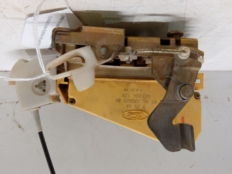 Recambio de cerradura puerta delantera derecha para ford orion iii (gal) 1.6 referencia OEM IAM   