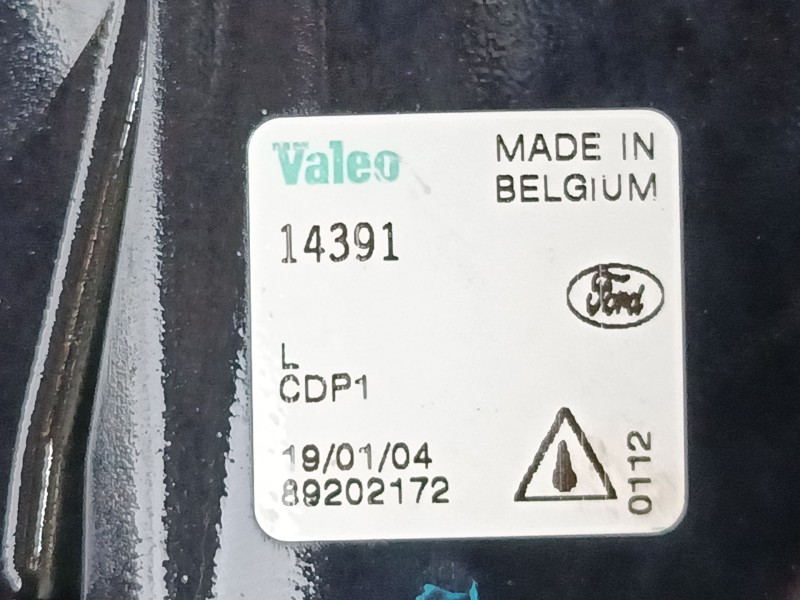Recambio de faro antiniebla izquierdo para ford fiesta v (jh_, jd_) 1.4 16v referencia OEM IAM   