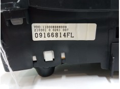 Recambio de cuadro instrumentos para opel corsa c (x01) 1.2 (f08, f68) referencia OEM IAM 09166814FL   2