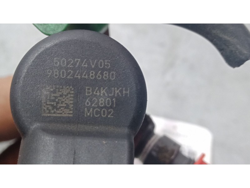 Recambio de inyector para peugeot 3008 i monospace (0u_) 1.6 hdi 115 / bluehdi 115 referencia OEM IAM 9802448680  
