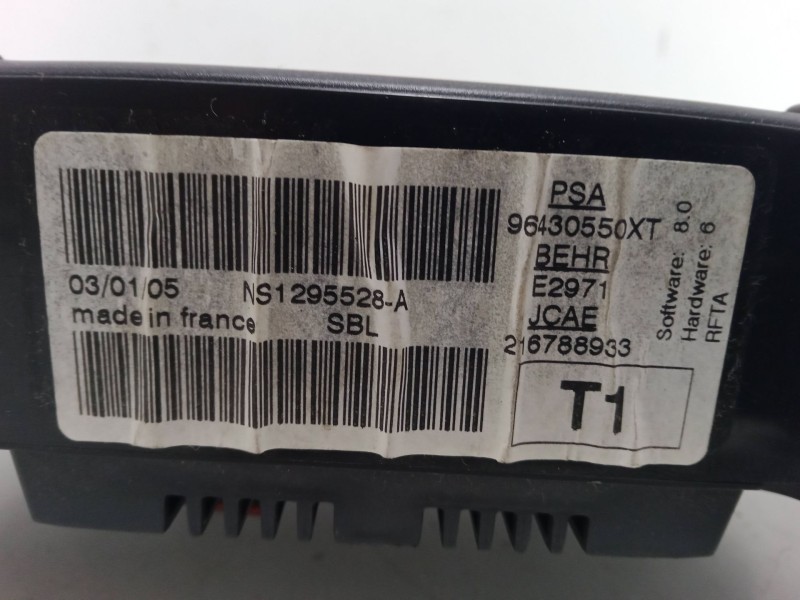 Recambio de mando calefaccion / a/a para peugeot 206 cc (2d) 1.6 referencia OEM IAM 964305550XT  