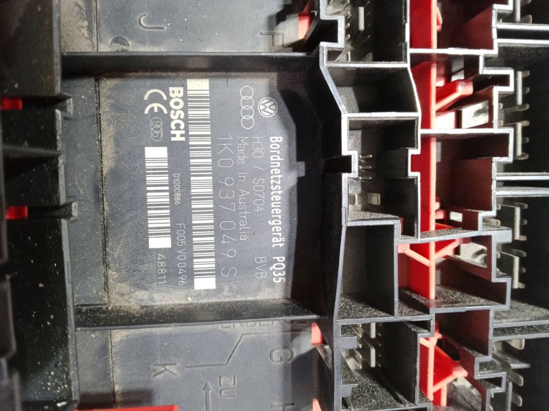 Recambio de centralita confort para volkswagen touran (1t1, 1t2) 1.9 tdi referencia OEM IAM 1K0937049S  