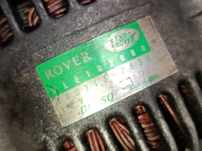 Recambio de alternador para land rover freelander i (l314) 2.0 di 4x4 referencia OEM IAM   