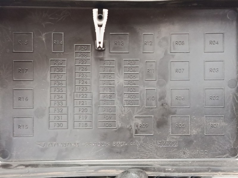 Recambio de caja reles / fusibles para ford transit v363 autobús (fad, fbd) 2.2 tdci rwd referencia OEM IAM BK2T14B476BY  A2C388