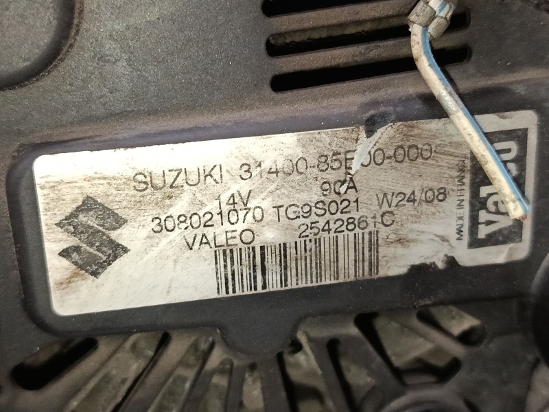 Recambio de alternador para suzuki swift iii (mz, ez) 1.3 ddis (rs 413d) referencia OEM IAM 3140085E00000  