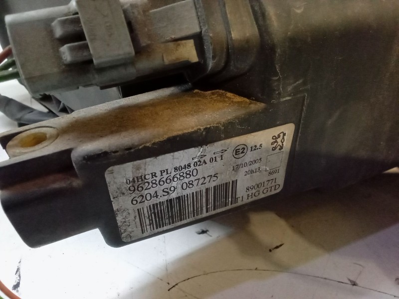 Recambio de faro izquierdo para peugeot 206 hatchback (2a/c) 1.4 i referencia OEM IAM   