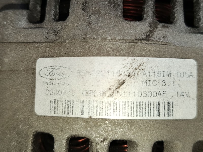 Recambio de alternador para ford focus c-max (dm2) 1.6 referencia OEM IAM   
