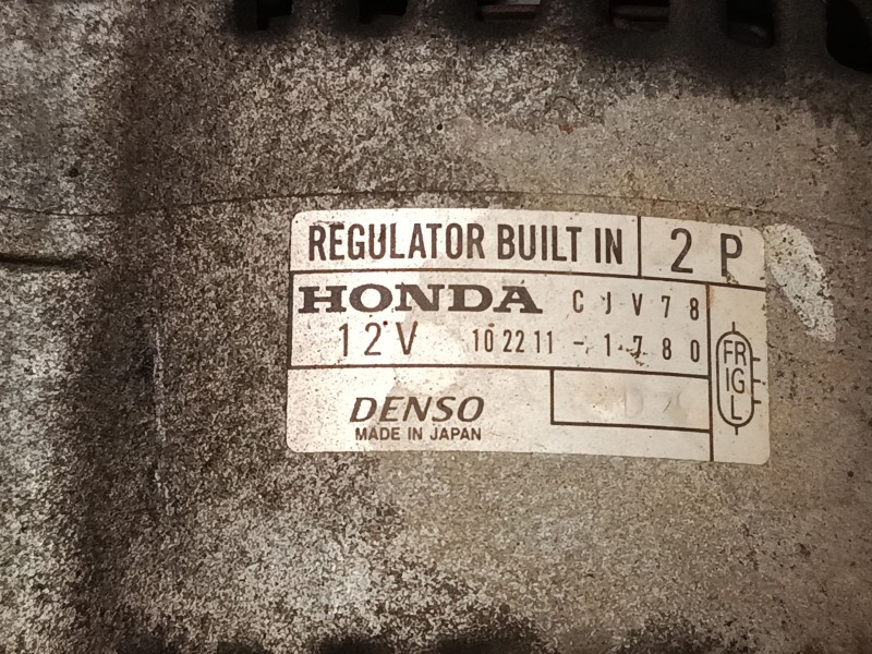 Recambio de alternador para honda hr-v (gh_) 1.6 16v (gh1, gh3) referencia OEM IAM   