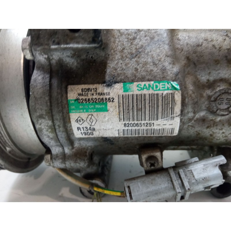 Recambio de compresor a/a para renault clio iii grandtour (kr0/1_) 1.5 dci (kr0f) referencia OEM IAM 02665206862  