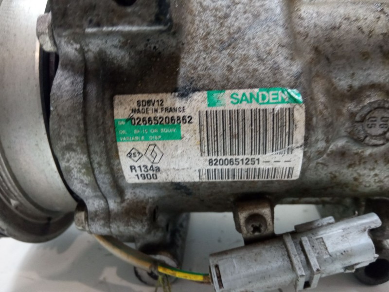 Recambio de compresor a/a para renault clio iii grandtour (kr0/1_) 1.5 dci (kr0f) referencia OEM IAM 02665206862  