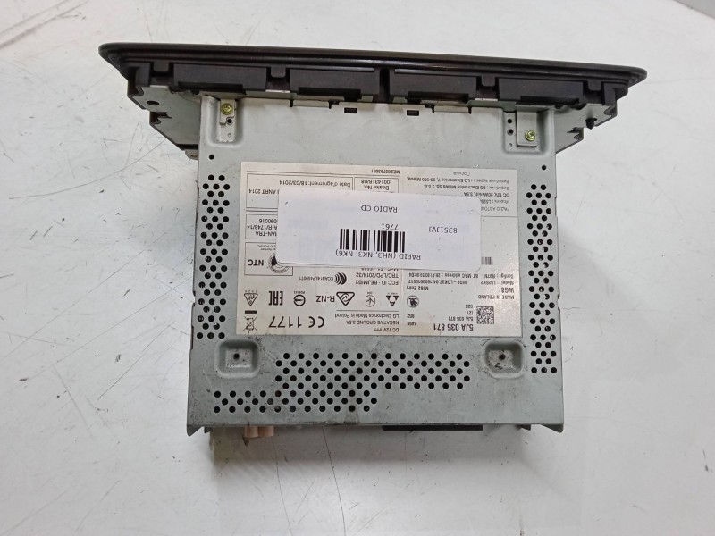 Recambio de radio cd para skoda rapid (nh3, nk3, nk6) 1.6 tdi referencia OEM IAM 5JA035871  